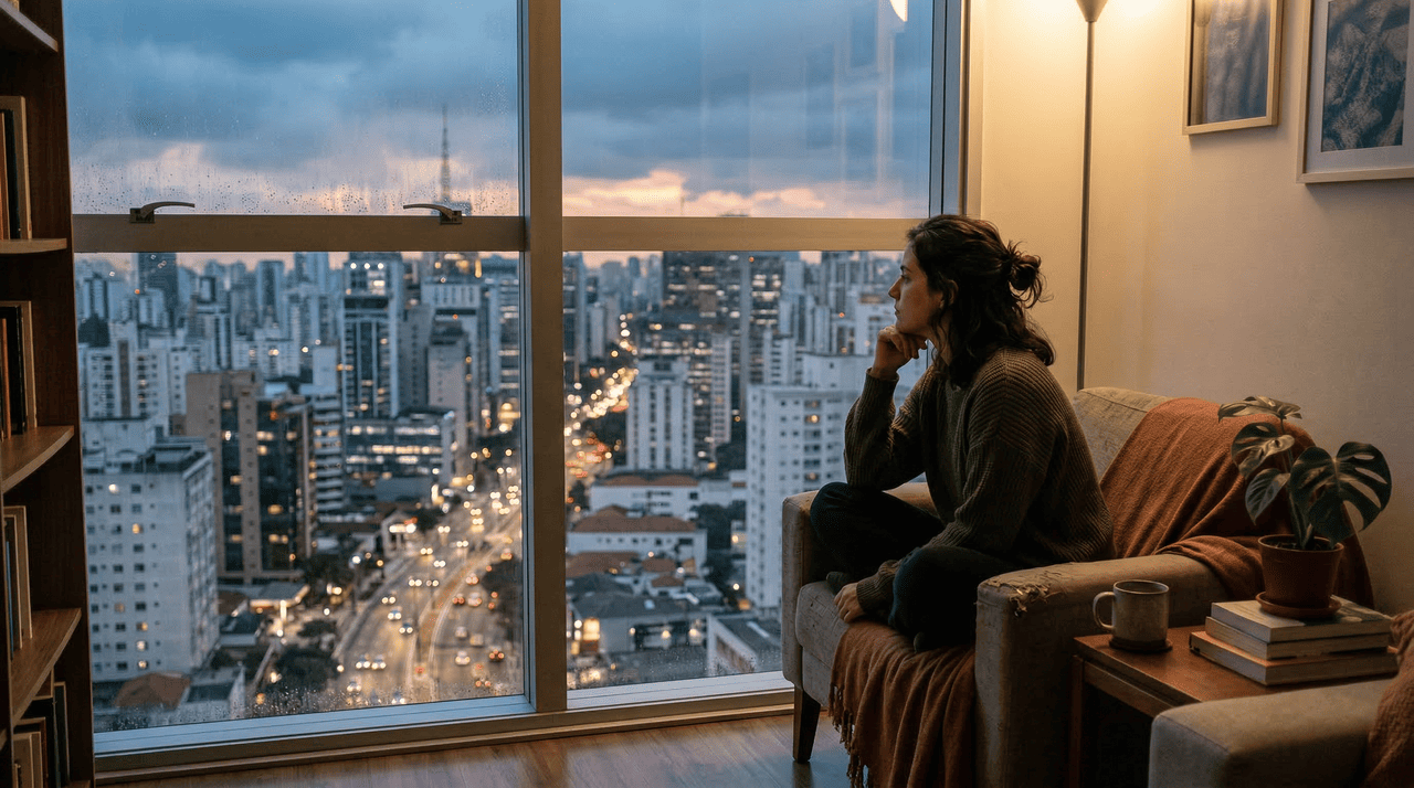 Na psicologia, esse desejo frequente costuma ser entendido como sinal de incongruência entre o que a pessoa vive e o que ela valoriza.