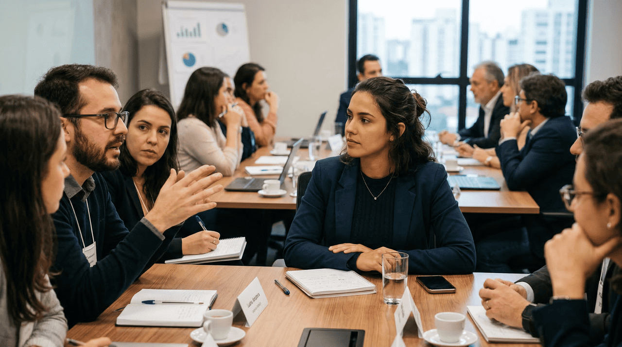 A pessoa observadora valoriza a escuta e a análise antes da fala