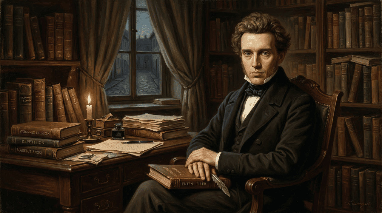 Sören Kierkegaard: "A vida só pode ser compreendida olhando para trás, mas deve ser vivida olhando para a frente.”