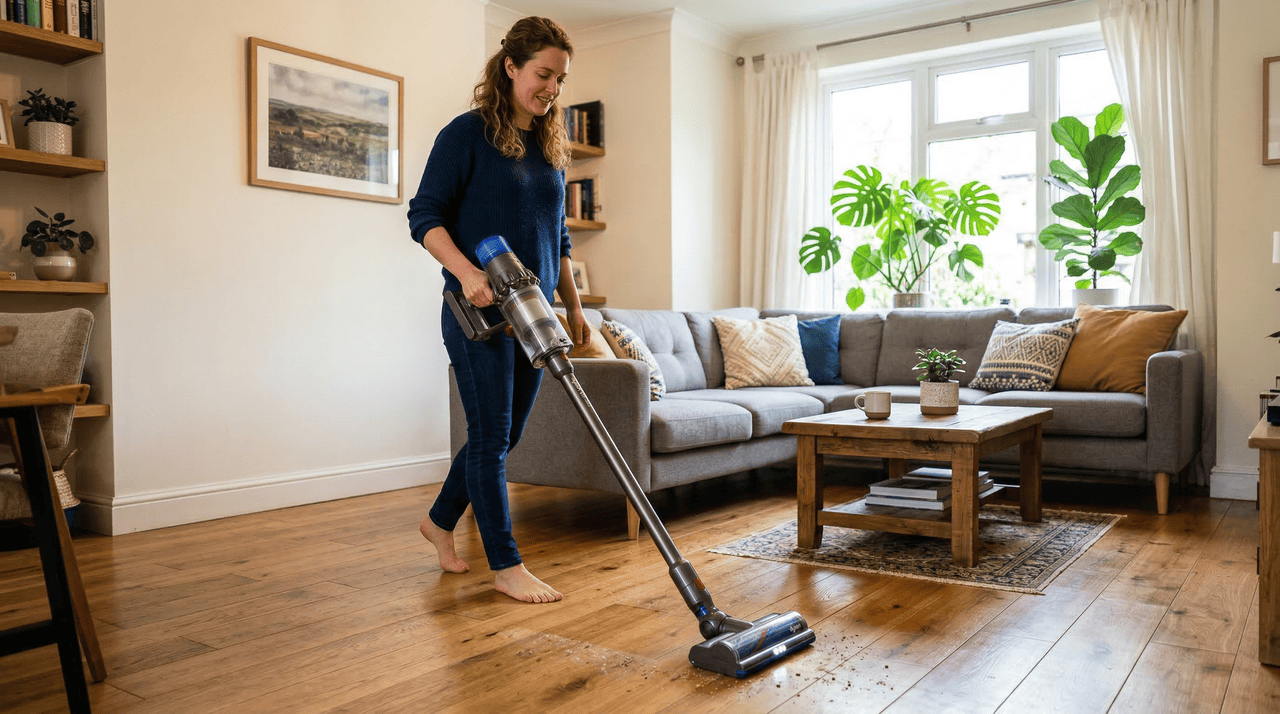 A decisão passa por observar o piso predominante, a presença de carpetes, tapetes e estofados, além da frequência de limpeza possível na rotina