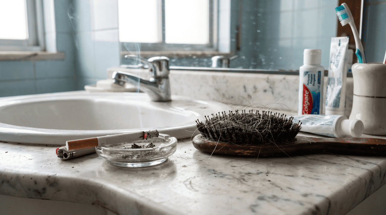 O impacto do tabagismo sobre os cabelos vai muito além da perda de cor