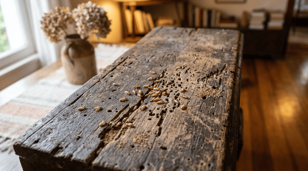 No campo do simbolismo, cupins são vistos como mensageiros ligados à deterioração de algo que antes parecia sólido