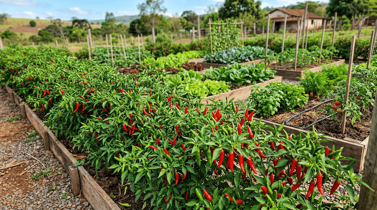 A eficácia dessa estratégia reside na altíssima concentração de capsaicina presente nos frutos da malagueta