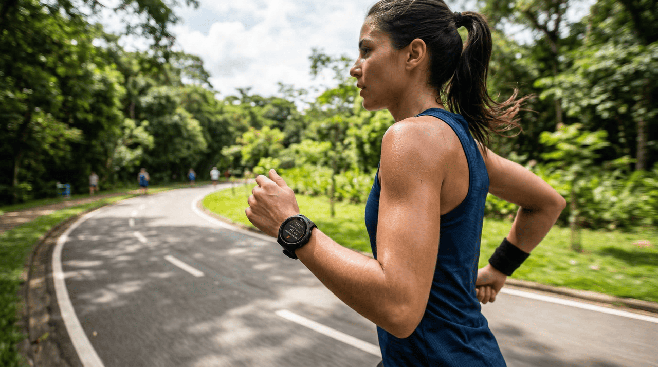 Correr é um exercício aeróbico que eleva o gasto energético e melhora o metabolismo de forma significativa