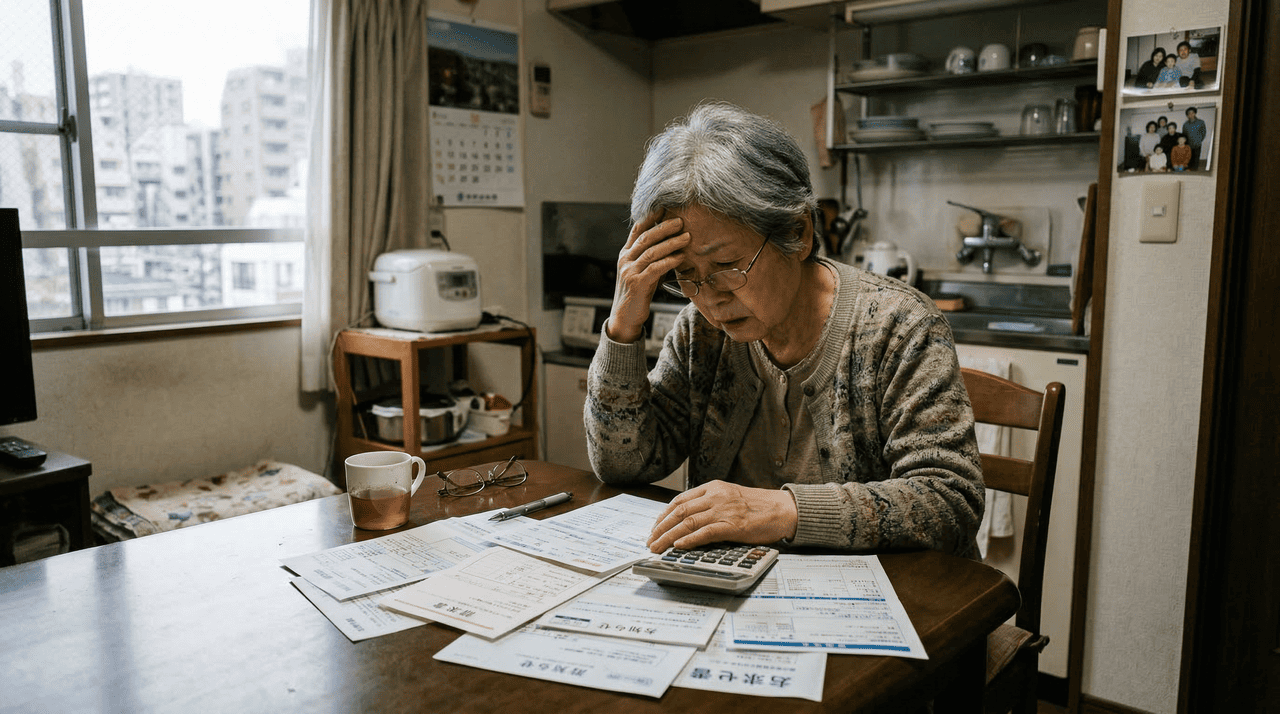 Uma mulher de 76 anos, após não conseguir pagar o aluguel por três meses, recorreu a um 