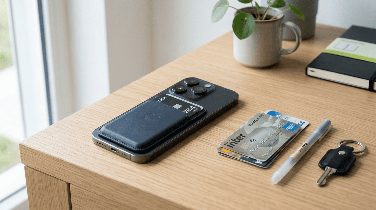 A busca por um estilo de vida mais leve impulsionou o desenvolvimento de acessórios que ocupam o mínimo de espaço possível sem comprometer a utilidade básica.