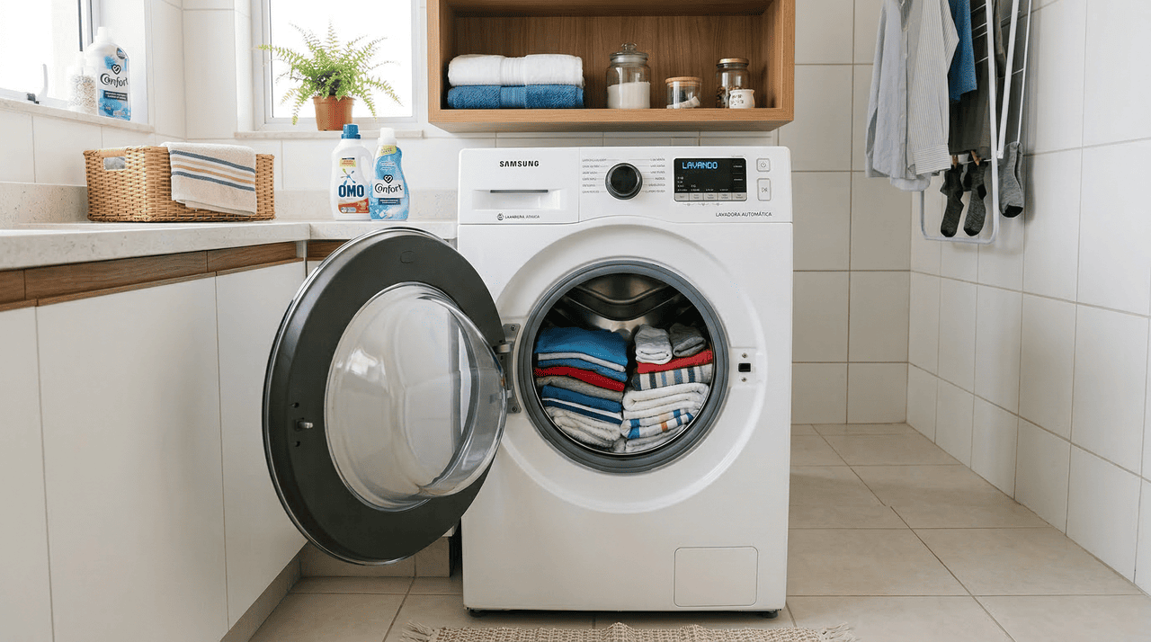 Nas lavanderias profissionais, o cuidado rigoroso com a carga de roupas é o pilar fundamental para que os equipamentos funcionem por quinze anos ou mais sem falhas graves