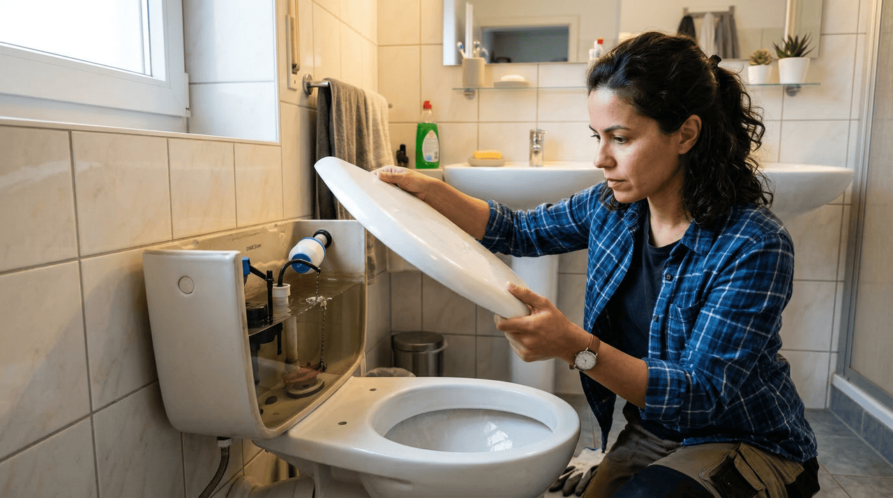 A localização da coloração dentro do vaso é o primeiro indicador da origem do problema