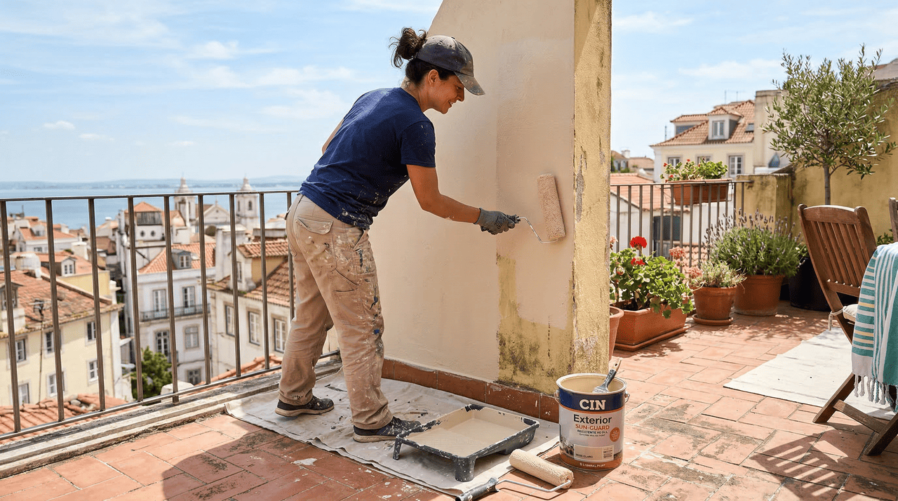 Certas cores têm composição pigmentar mais estável e, por isso, mantêm sua aparência original por mais tempo mesmo com exposição intensa ao sol.