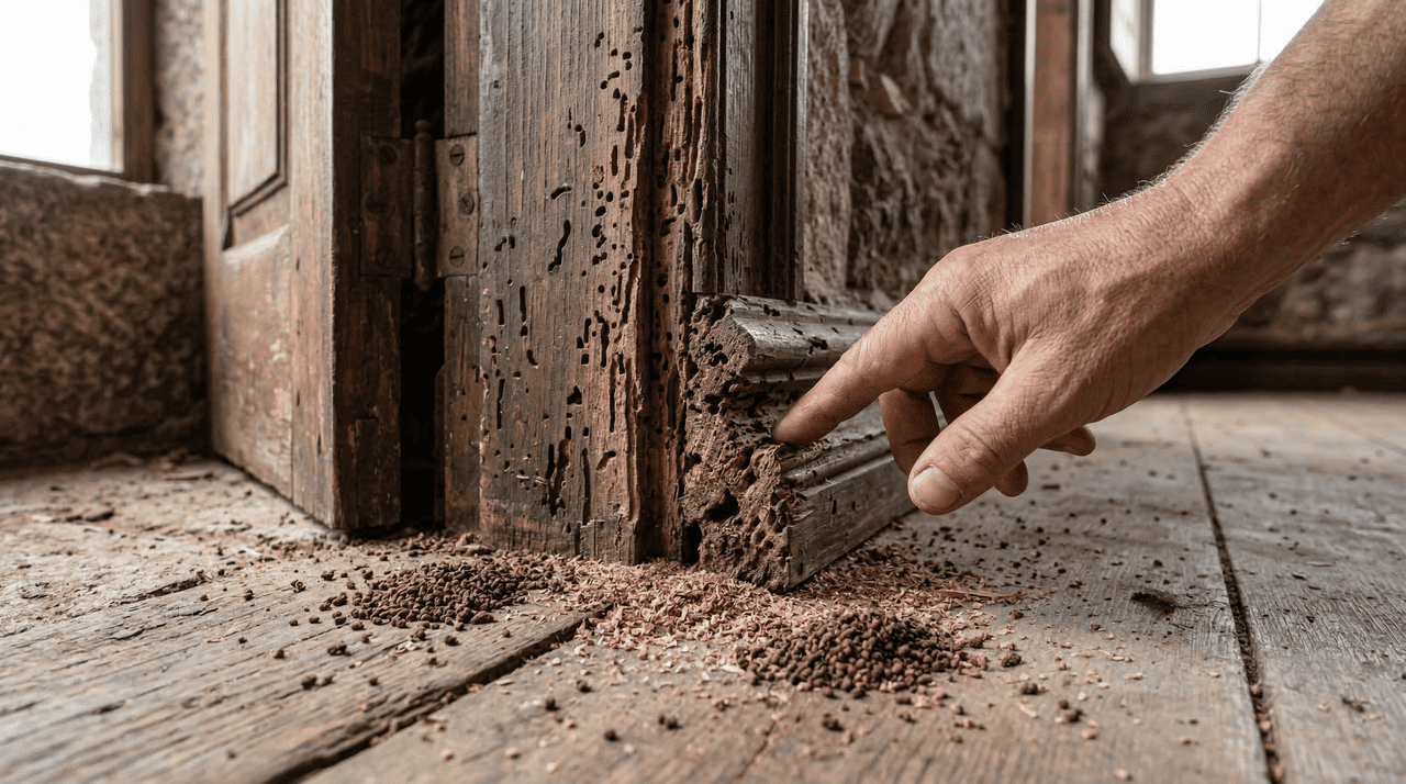 Conhecer a espécie de cupim presente no imóvel é essencial para escolher o tratamento correto.
