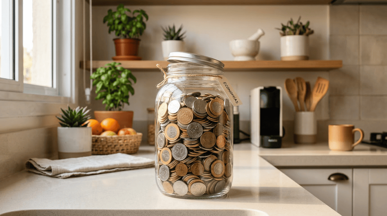 Guardar moedas em recipientes dentro de casa é um costume antigo, presente em diferentes culturas