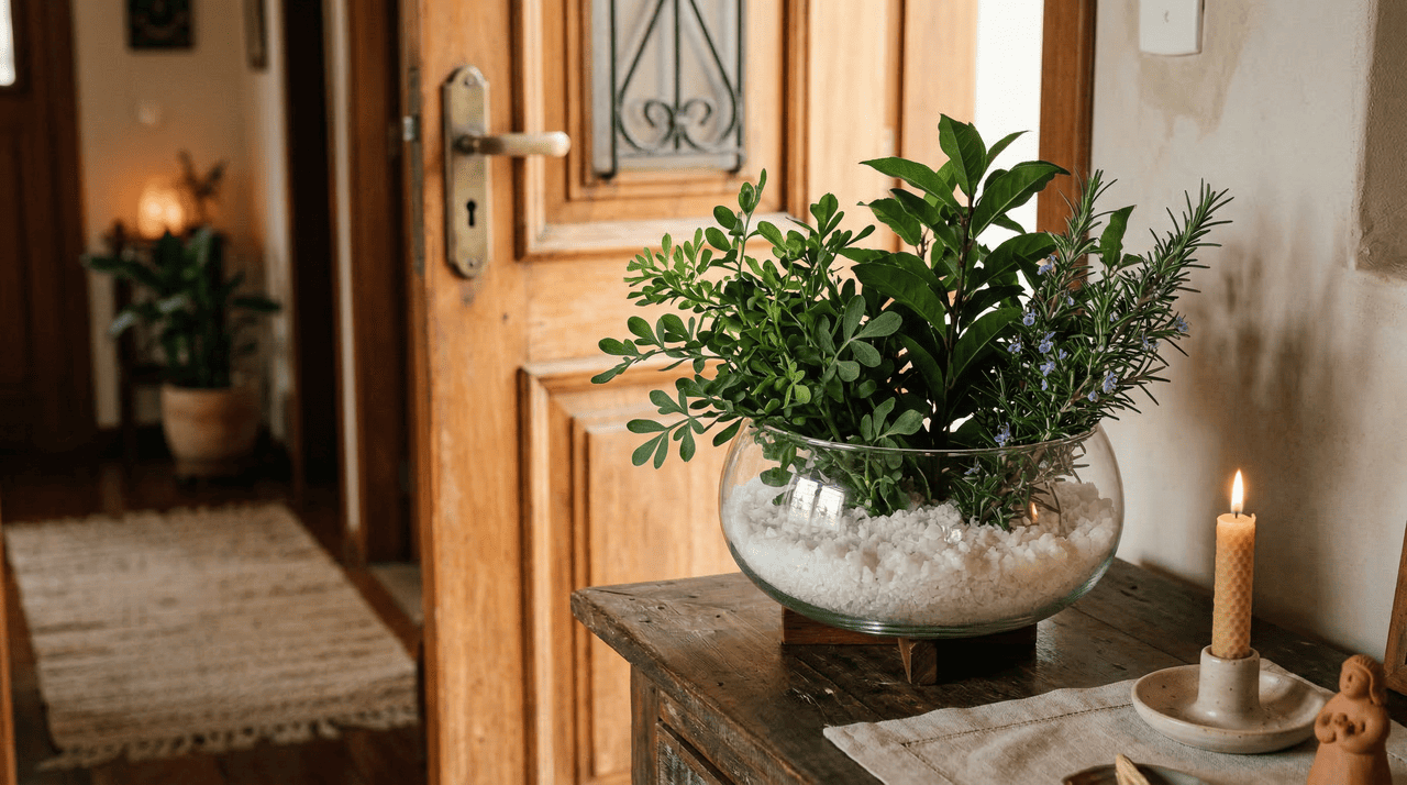 O cristal de sal possui uma estrutura molecular capaz de absorver as ondas eletromagnéticas densas que as pessoas carregam da rua para dentro dos espaços físicos