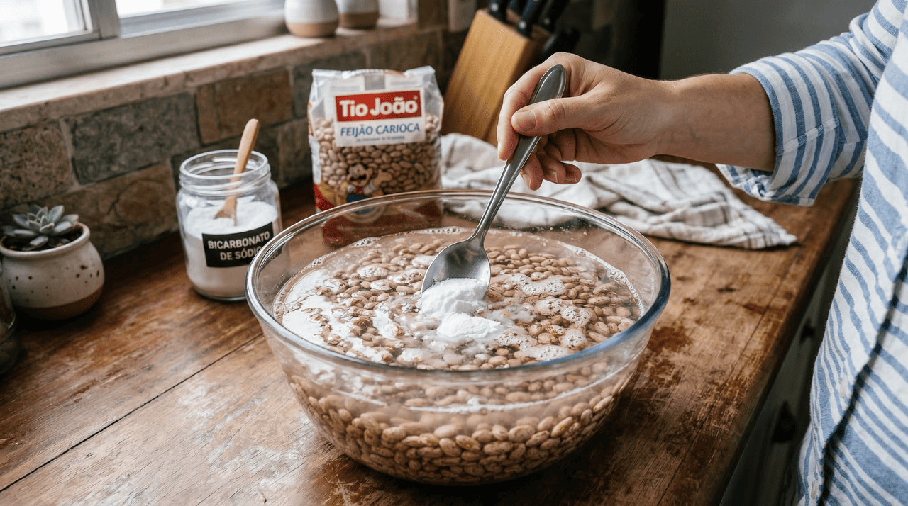 A dosagem é o detalhe mais importante para quem quer aproveitar os benefícios do bicarbonato de sódio no feijão sem comprometer o resultado final do prato