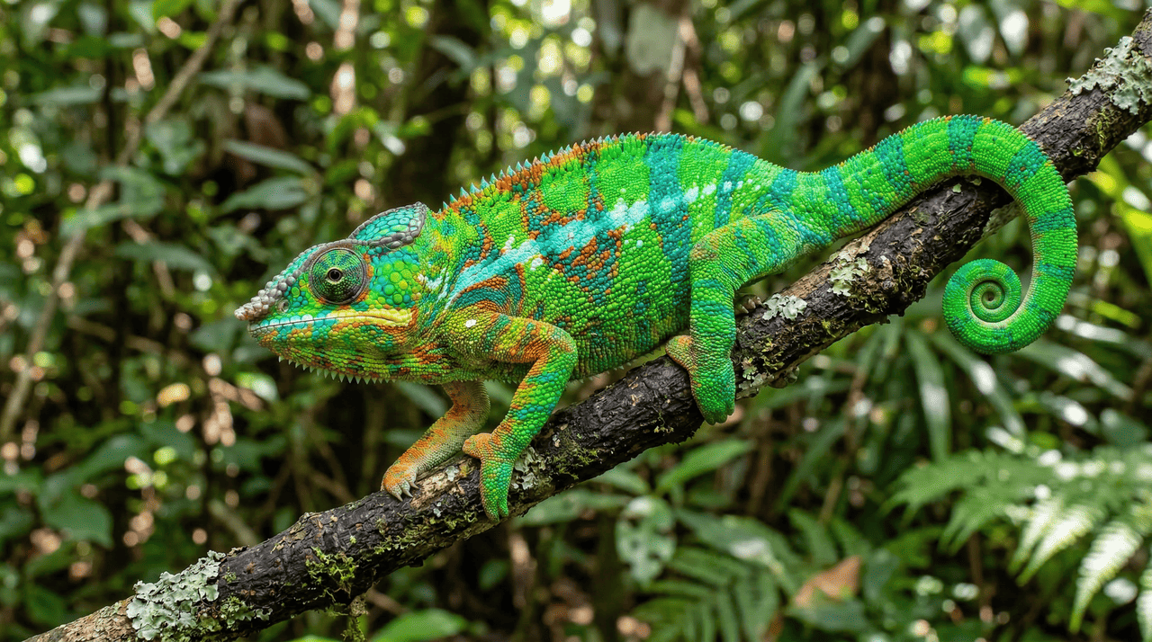 A dinâmica social desses répteis é pautada por uma exibição de cores que serve como um código de conduta rigoroso entre os machos da espécie