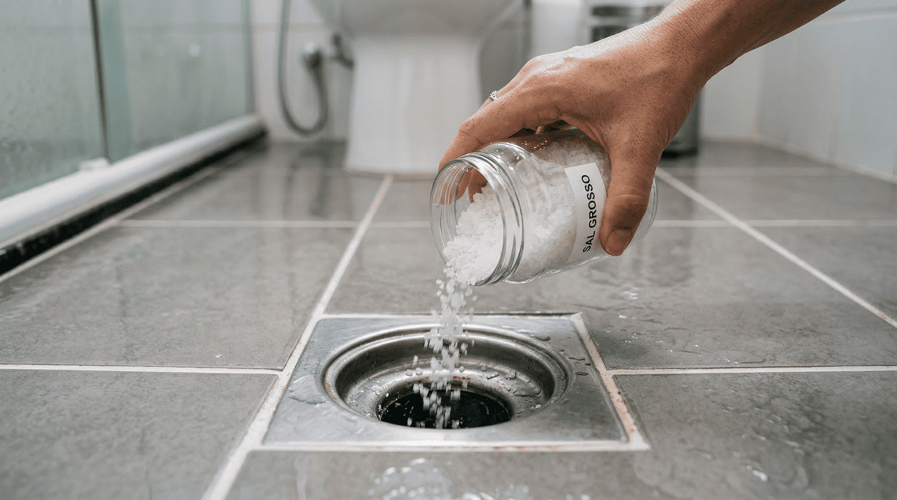 Muitas vezes, a higienização superficial foca apenas nos azulejos e louças