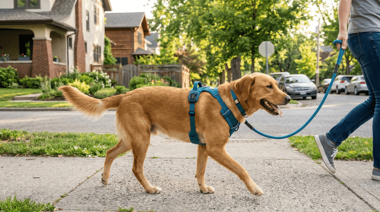 O uso de coleiras convencionais ou o temido enforcador pode causar danos severos e muitas vezes irreversíveis aos tecidos moles da região cervical