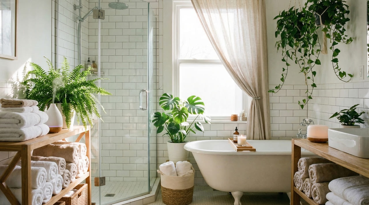 O banheiro é um dos ambientes mais úmidos da casa, o que favorece mofo, bolor e bactérias, grandes responsáveis pelos odores persistentes.