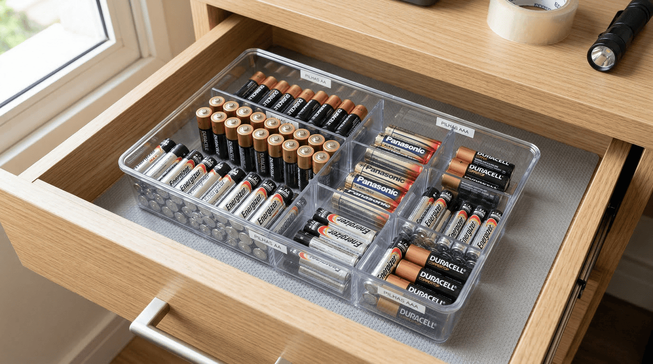 A manutenção de um estoque organizado em casa permite que o morador tenha um controle real sobre a quantidade de suprimentos disponíveis para o uso imediato