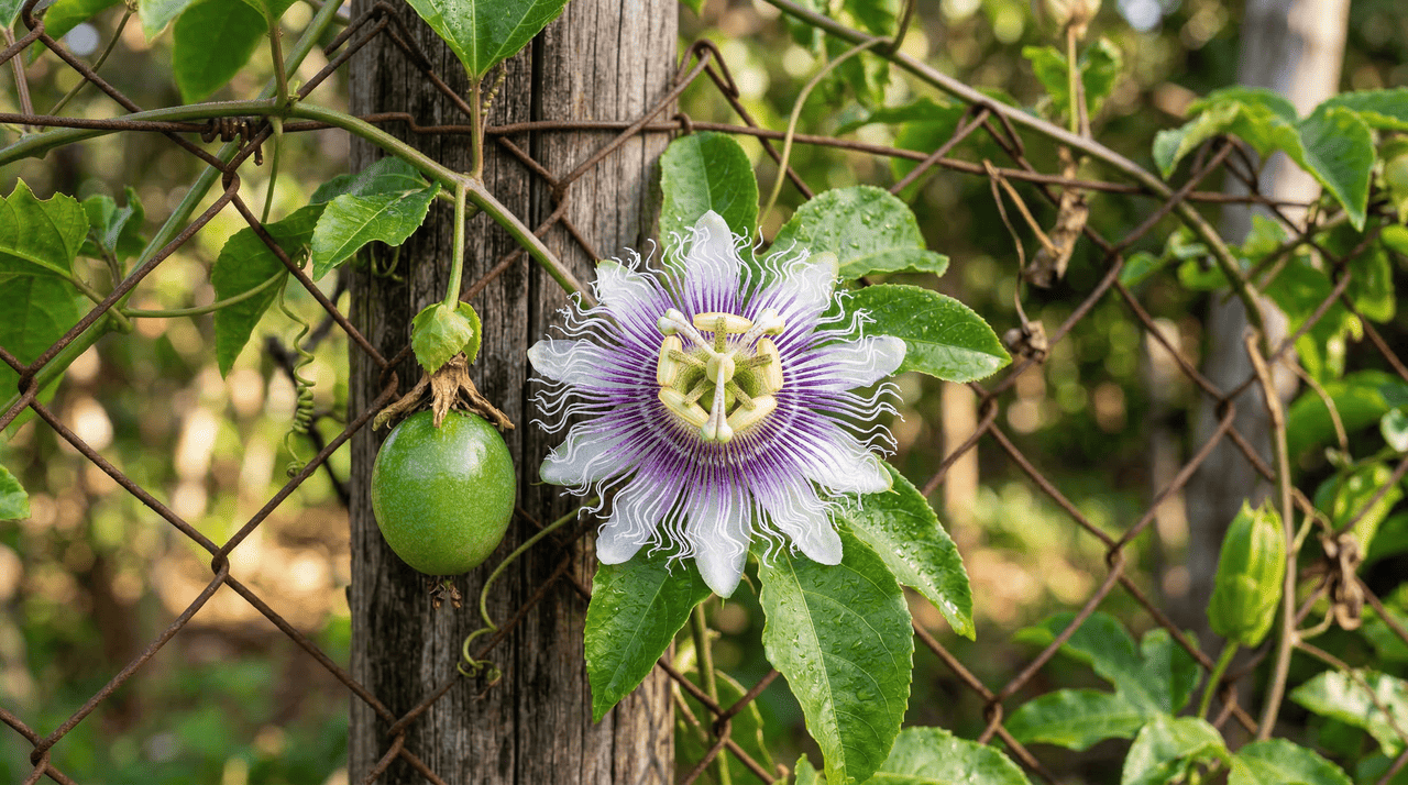 As flores do maracujazeiro são consideradas uma das estruturas mais extraordinárias do reino vegetal