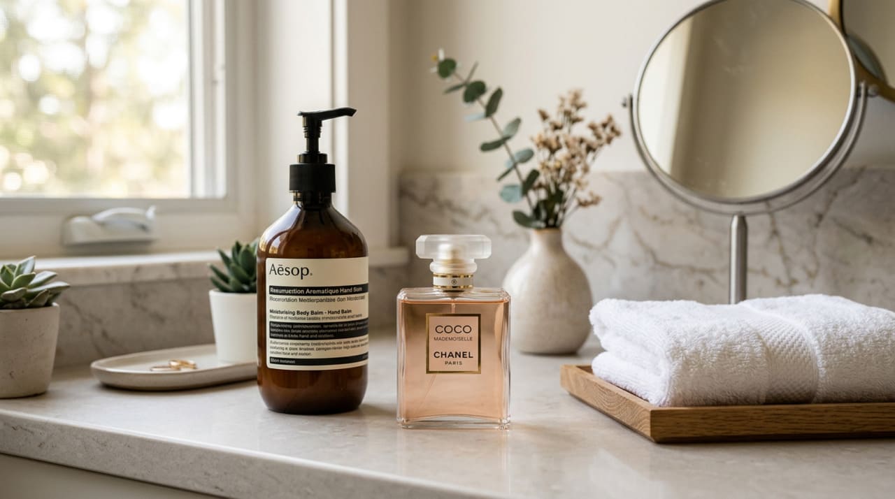 A escolha do tipo de perfume influencia diretamente no equilíbrio entre sofisticação e discrição, sobretudo em peles mais maduras