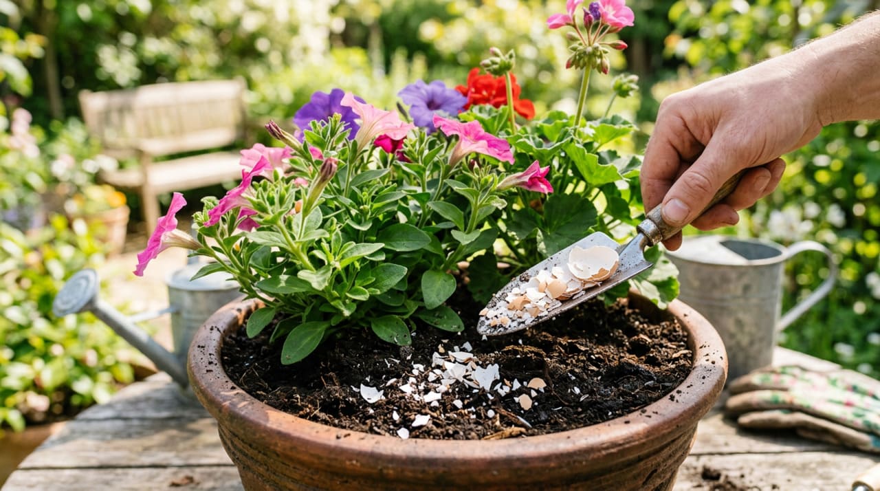 A principal razão para o uso da casca de ovo no jardim está na sua composição, formada majoritariamente por carbonato de cálcio
