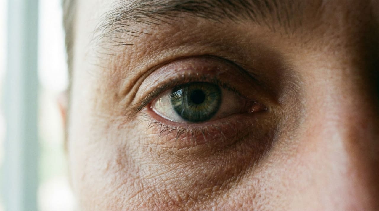 O tremor na pálpebra por vários dias costuma estar associado a fadiga, estresse emocional e sobrecarga visual