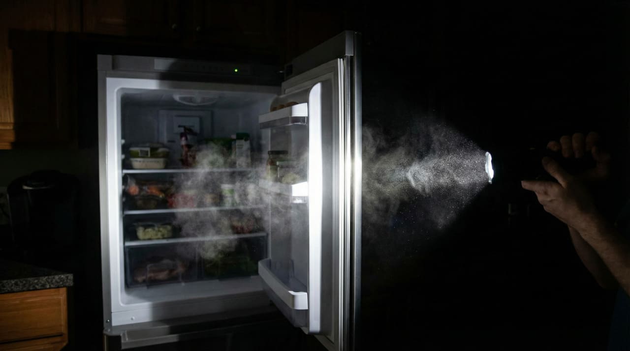 O teste da lanterna é um procedimento simples, feito em casa, para verificar se a porta da geladeira está vedando corretamente