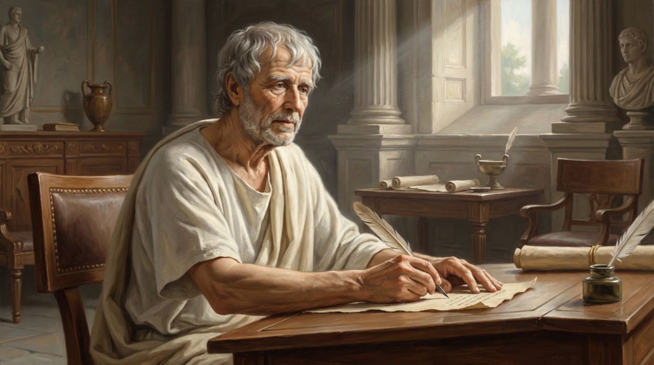 O pensamento estoico oferece ferramentas valiosas para quem busca manter a serenidade enquanto lida com as demandas intermináveis do trabalho e da casa