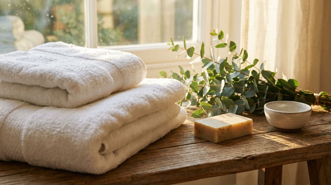 O uso desse ingrediente culinário na lavagem de roupa funciona como um agente neutralizador natural que remove com eficácia o excesso de sabão depositado entre as tramas