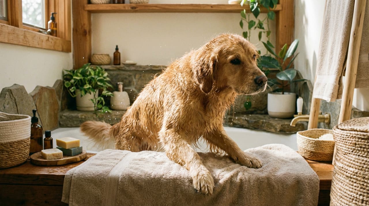 Por que se deve usar vinagre de maçã no pelo do cachorro e como aplicar do jeito certo?