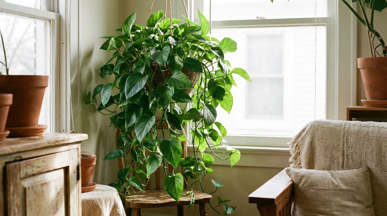 Para garantir que sua decoração viva cresça de forma saudável, é fundamental entender que a jiboia é essencialmente uma planta de sombra que aprecia luz indireta constante