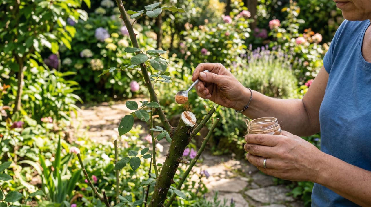 O pó extraído da casca da Cinnamomum cassia possui propriedades biológicas que são extremamente benéficas para o reino vegetal