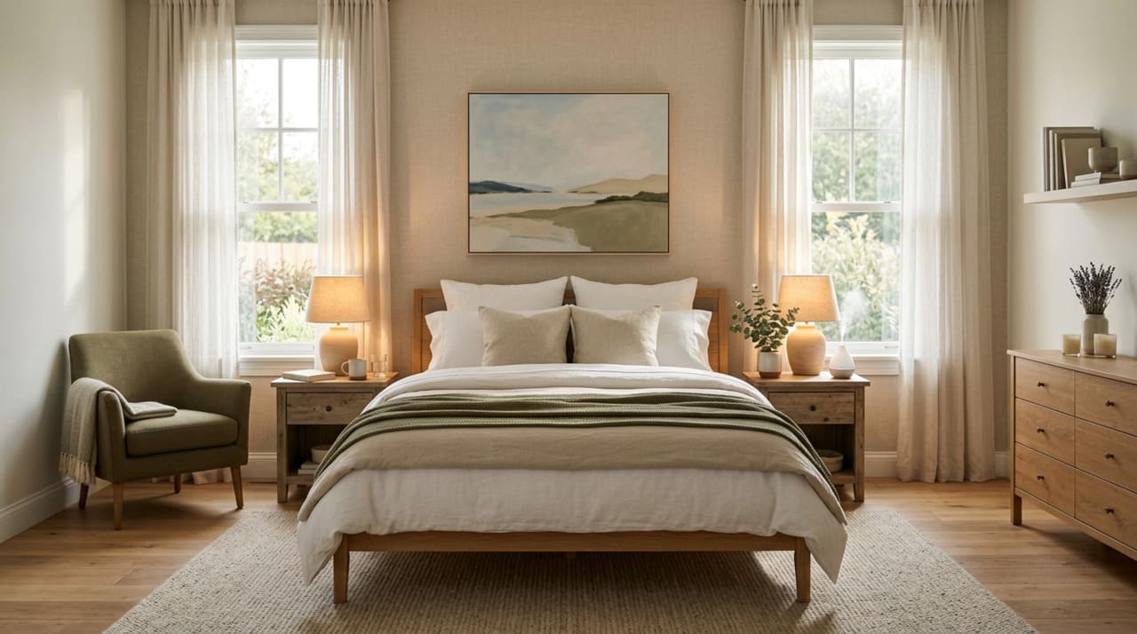 A organização de um ambiente íntimo vai muito além da estética visual, pois as correntes de energia que circulam pelo espaço afetam o subconsciente de quem repousa ali