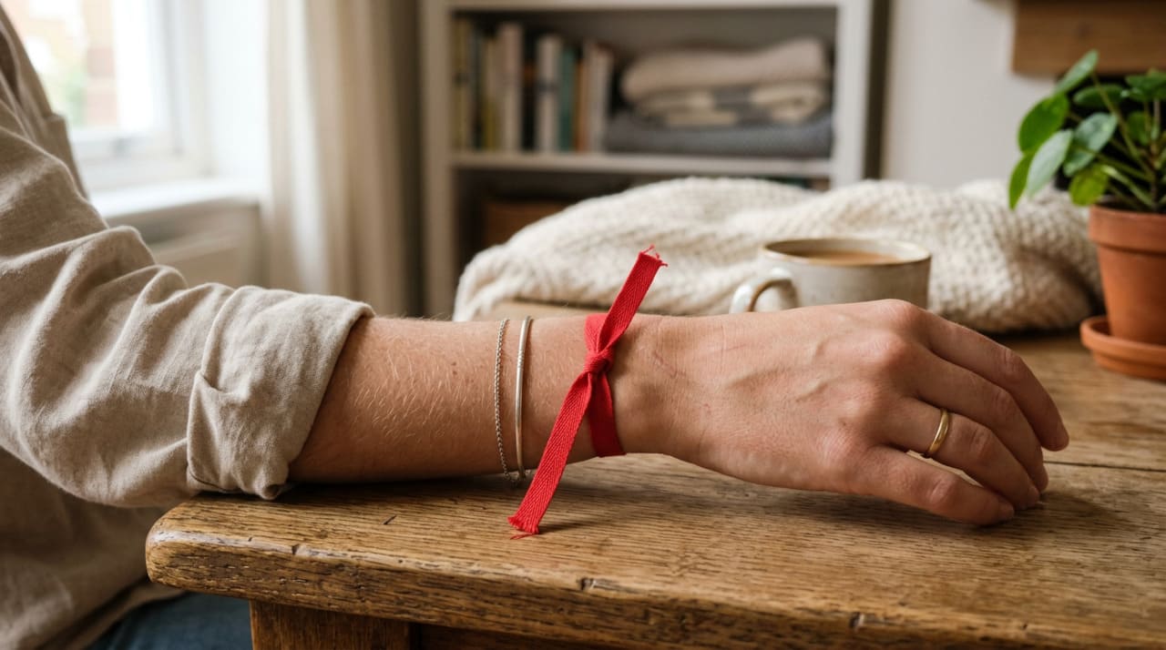 A “simpatia da fita vermelha” combina o poder simbólico da cor com a intenção de blindagem espiritual