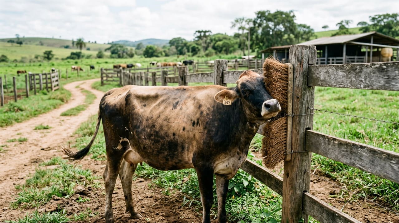 A capacidade de um animal em buscar soluções para o seu próprio conforto físico demonstra uma consciência corporal que vai muito além dos instintos básicos
