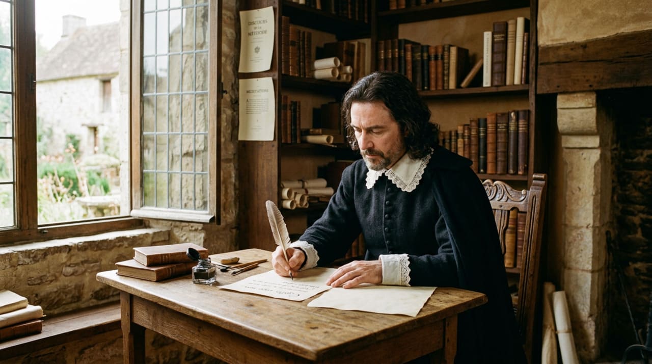 Descartes, o filósofo da razão, mostrava que duvidar é o primeiro passo para não ser enganado