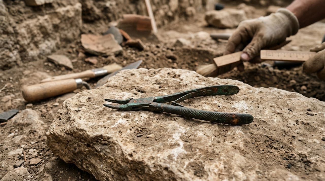 O estudo dos restos mortais em sítios históricos sempre indicou que práticas invasivas ocorriam em épocas remotas, mas as ferramentas eram raramente identificadas com precisão