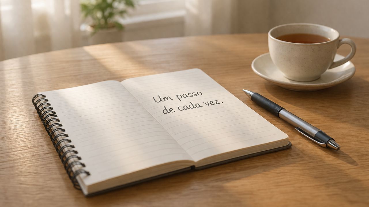 Esperança motiva a ação para o equilíbrio.