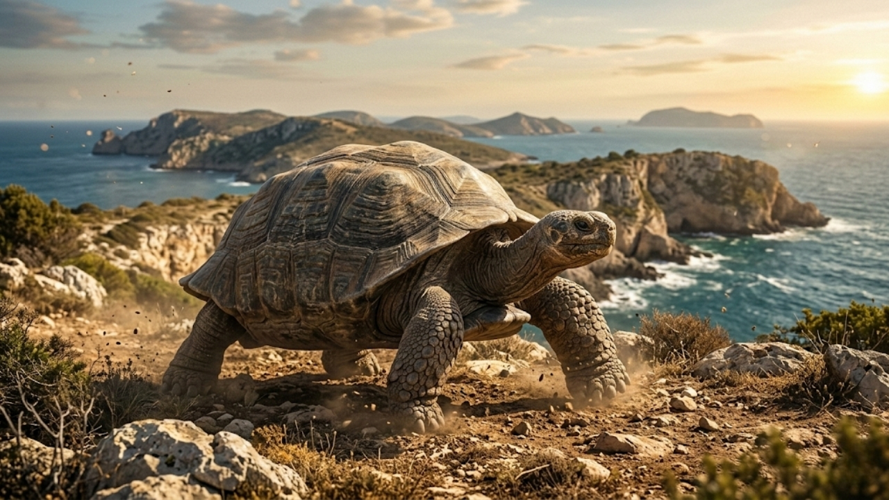 Descubra como o isolamento insular criou répteis colossais e desafiou a evolução.