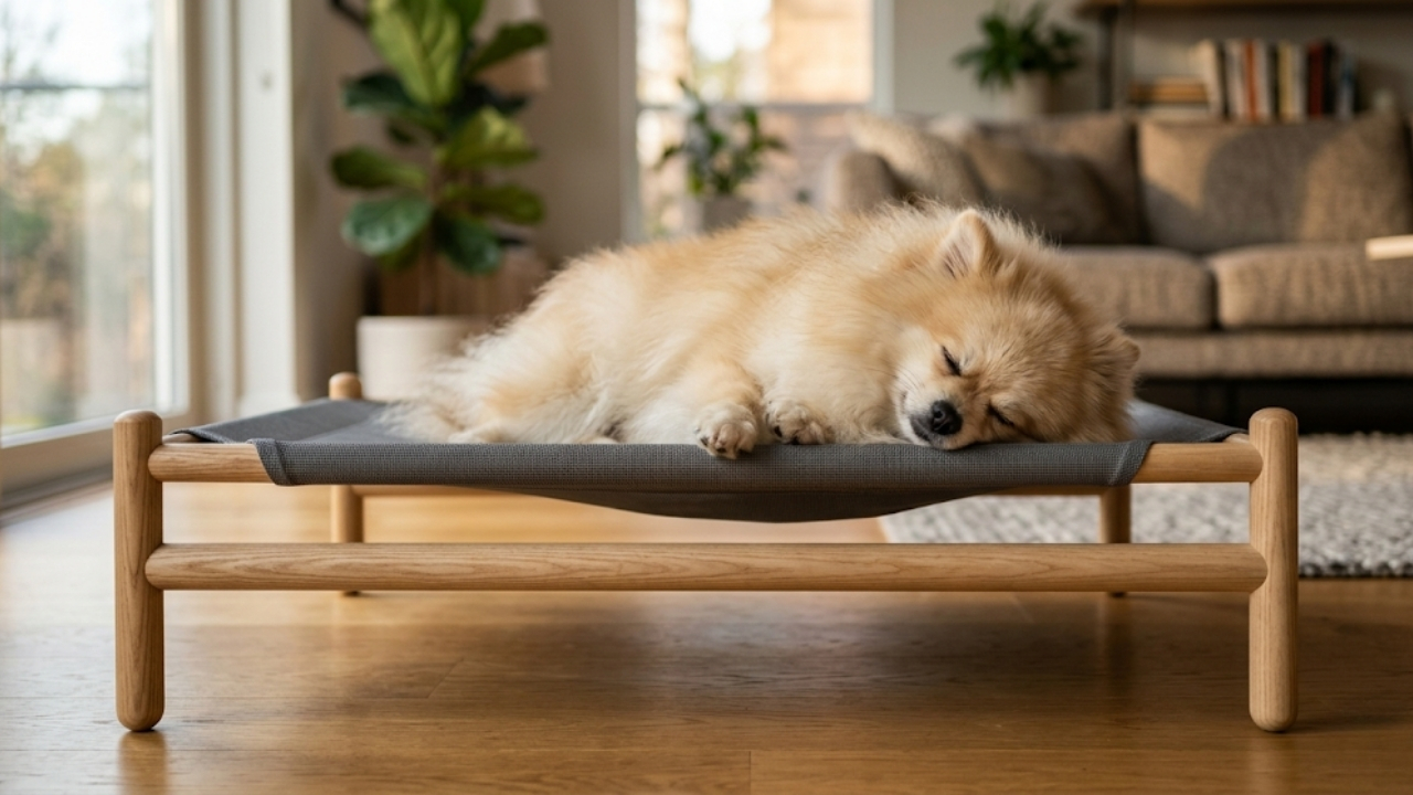 Descubra como a cama pet suspensa melhora sua saúde respiratória e elimina cheiros em casa.