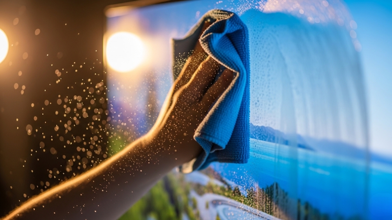 Proteja seu investimento e garanta nitidez máxima com técnicas seguras de higienização de painéis.