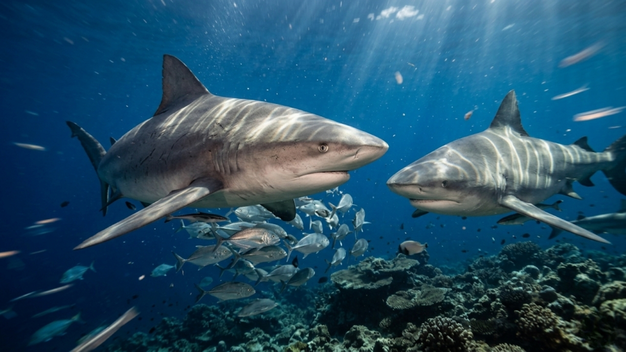 Os tubarões "fazem amigos" e mantêm relações sociais, desafiando tudo o que acreditávamos sobre eles