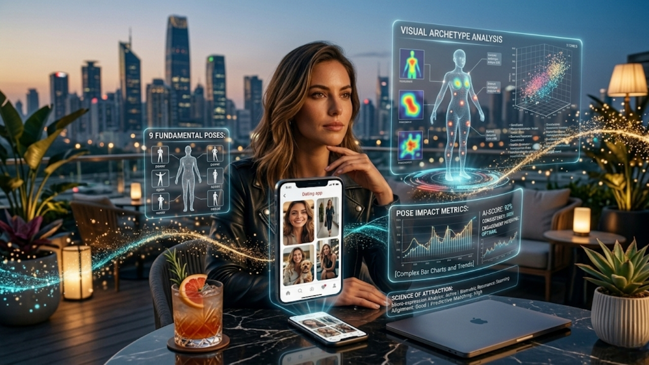 Aprenda as nove poses fundamentais que a ciência diz que aumentam o sucesso do seu perfil digital.