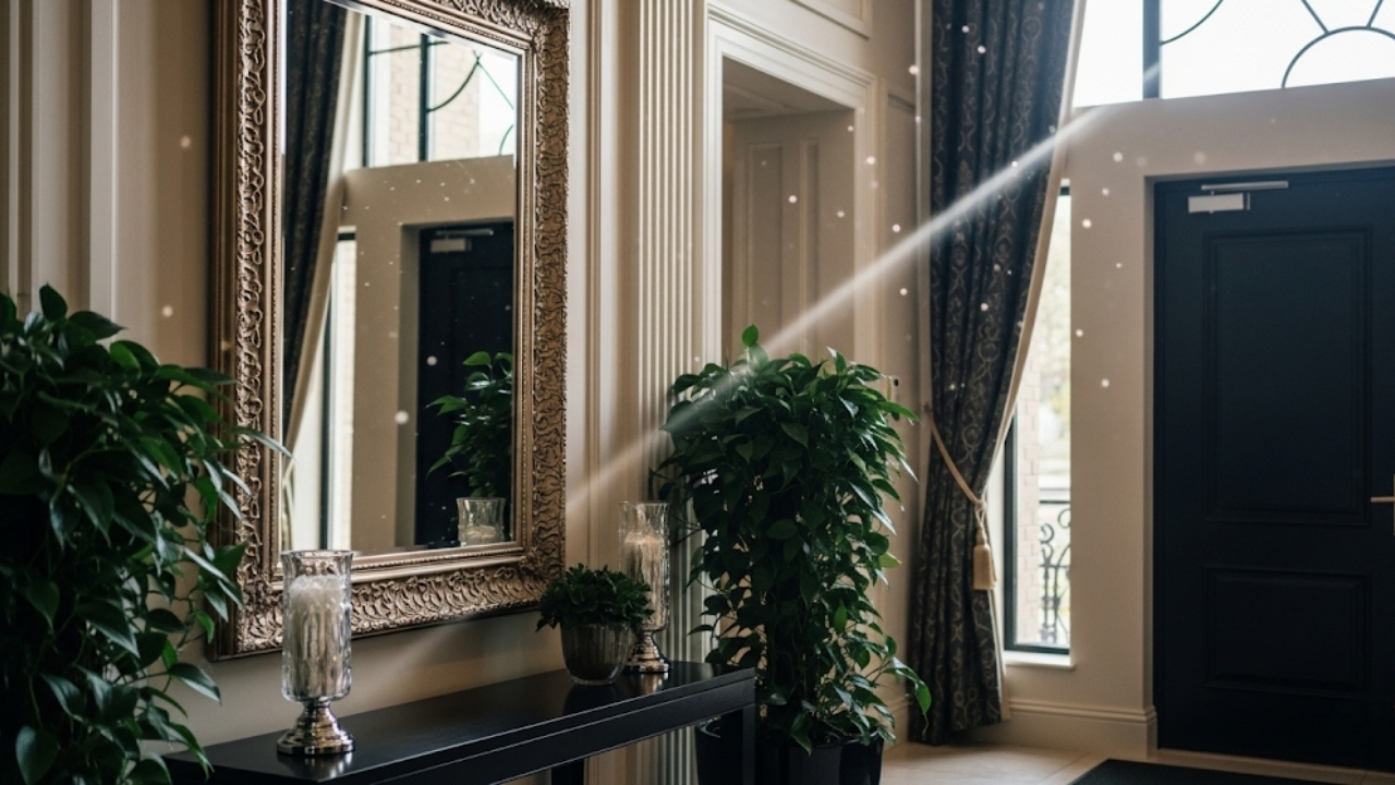Aprenda a posicionar espelhos para atrair abundância e harmonizar a energia do seu lar.