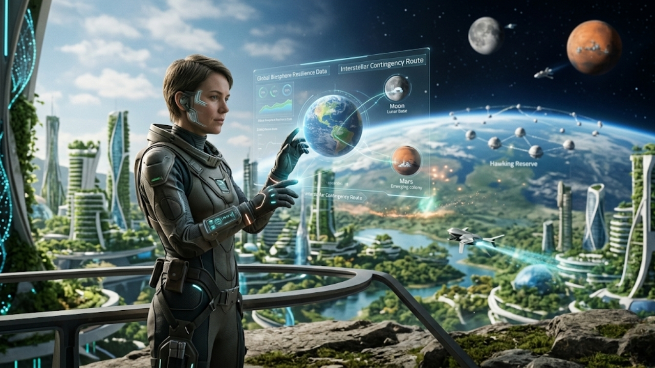 Descubra como a exploração espacial pode salvar a humanidade e garantir o nosso futuro.