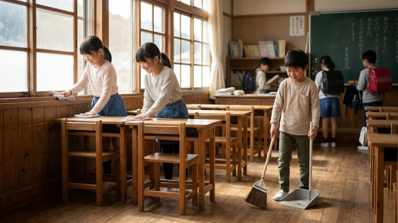 Entenda como a educação japonesa molda cidadãos conscientes através do zelo coletivo pelo ambiente.