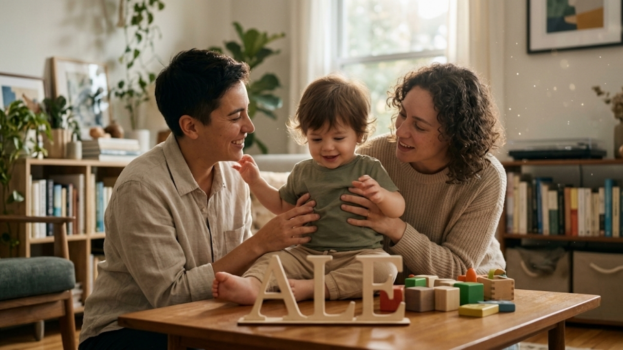 Escolher nomes unissex promove a autenticidade e quebra padrões sociais desde o berço.