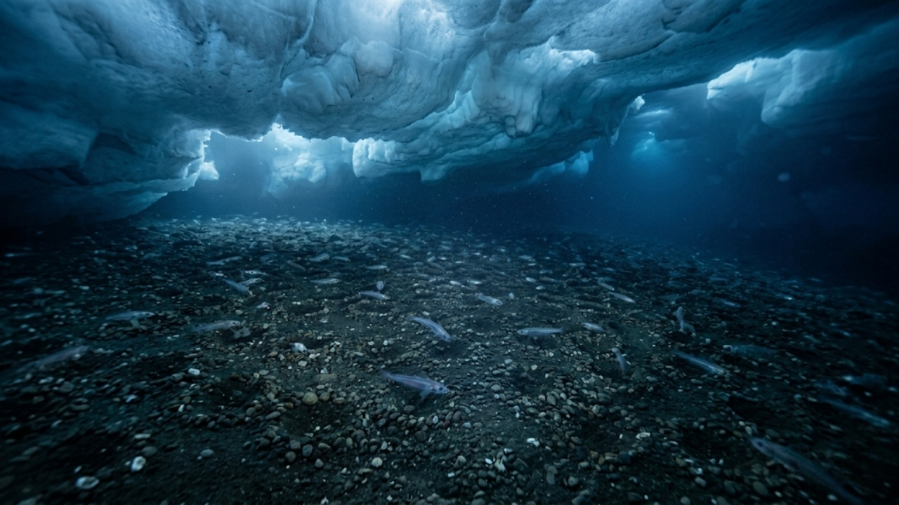 A maior colônia de reprodução marinha já registrada desafia as condições extremas do Mar de Weddell.