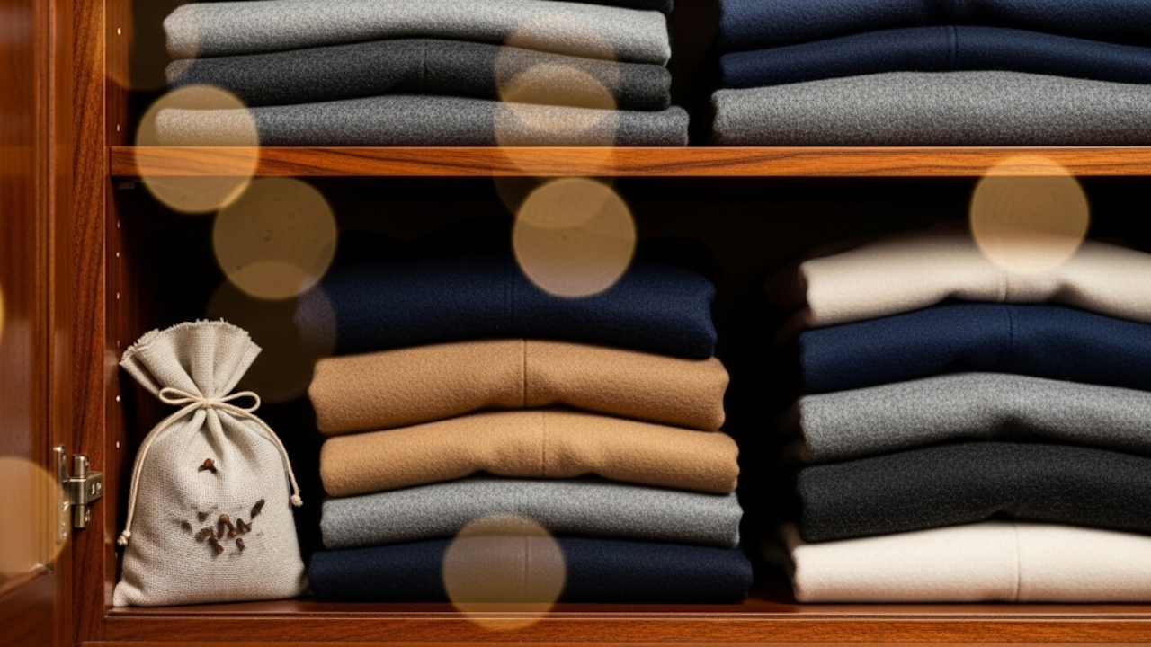 Elimine traças e umidade com a sofisticação do cravo, preservando seus tecidos com saúde.