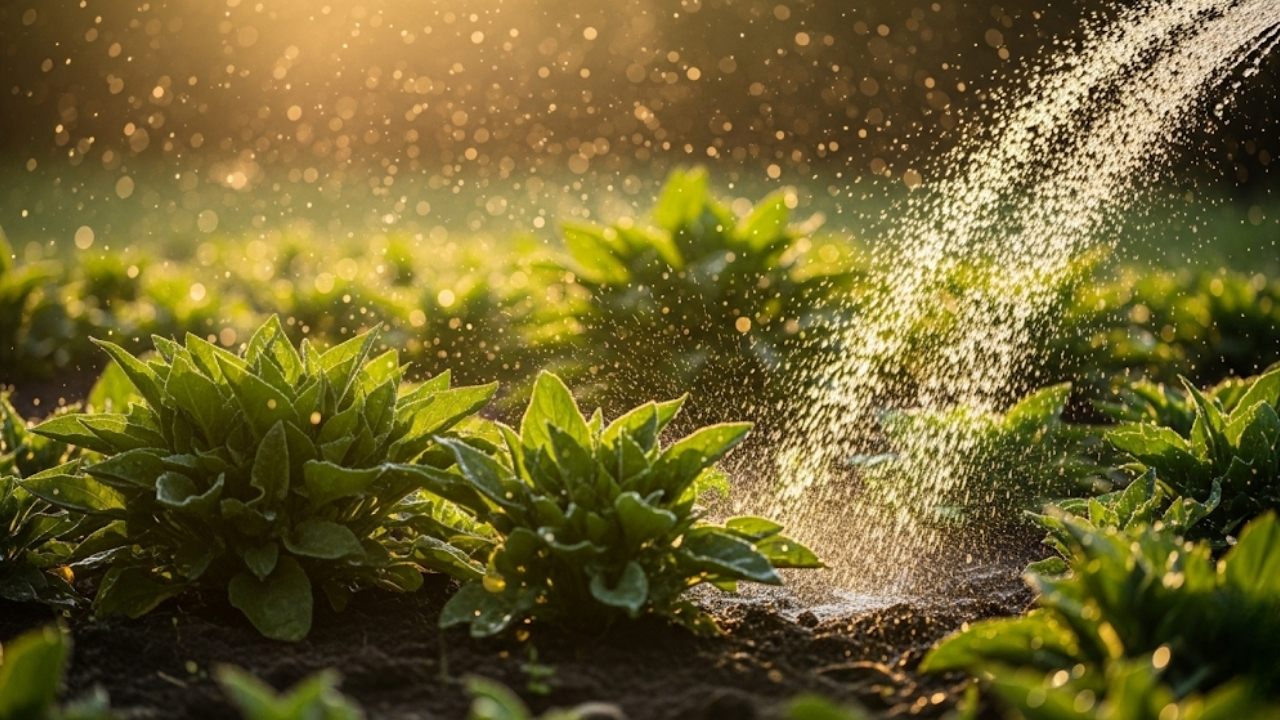 Proteja seu jardim do estresse hídrico com técnicas de hidratação profissional e eficaz.